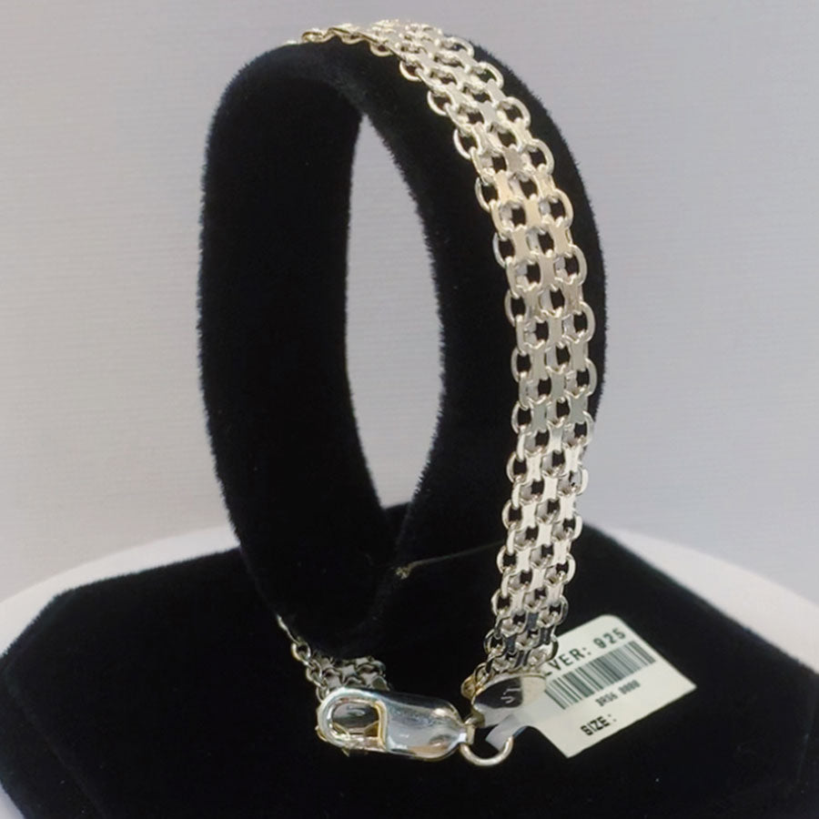 Silver Men Bracelet